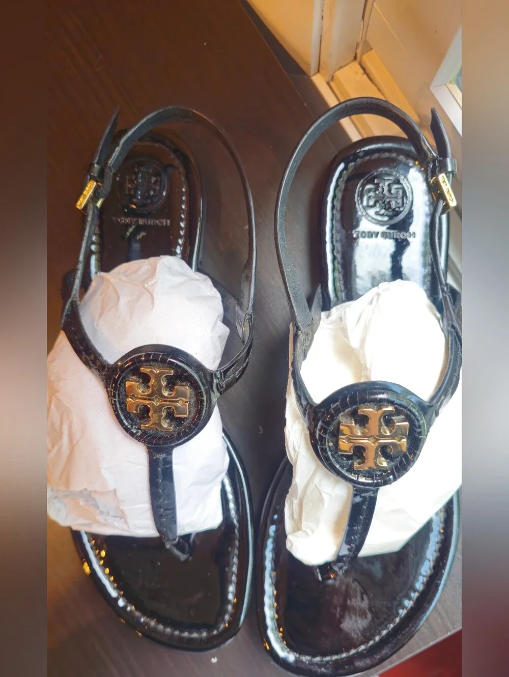 Tory Burch Flat  Sandals 8.5